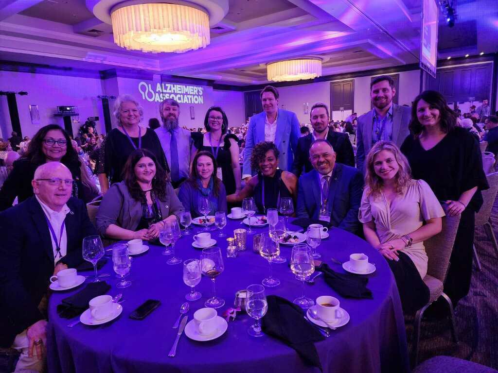 endalzal's tweet photo. And that’s a wrap on our first in person #ALZSummit in three years!

The time is now and we need each of you to join us. Because you are like us, relentless in your search for a cure for Alzheimers. And “people like us do things like this”. - @mwreich #EndAlz https://t.co/MW5T9TqN4I