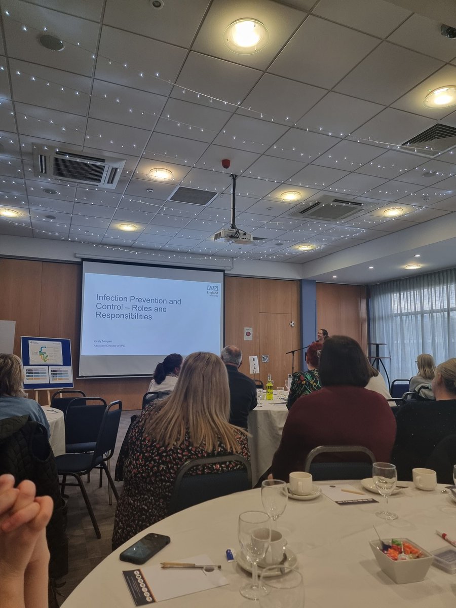 Attending IPC Summit - Prevention is better than Control <a href="/ShropCommHealth/">Shropshire Community Health</a> 
Talk from <a href="/KirstyLouMorgan/">Kirsty Louise Morgan</a> Assistant Director of IPC for NHSE - Midlands Region
#IPC #ipcsummit