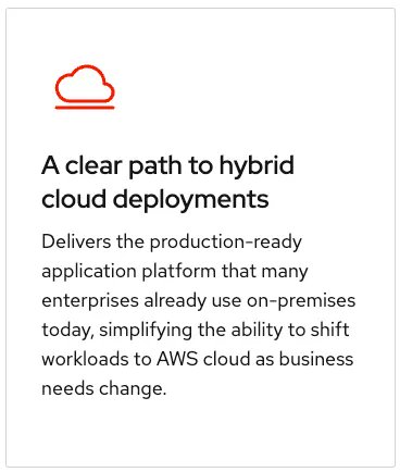 Get the most out of your cloud native applications with Red Hat OpenShift Service on AWS!  #RedHat  #OpenShift #AWS buff.ly/3ydsE8f