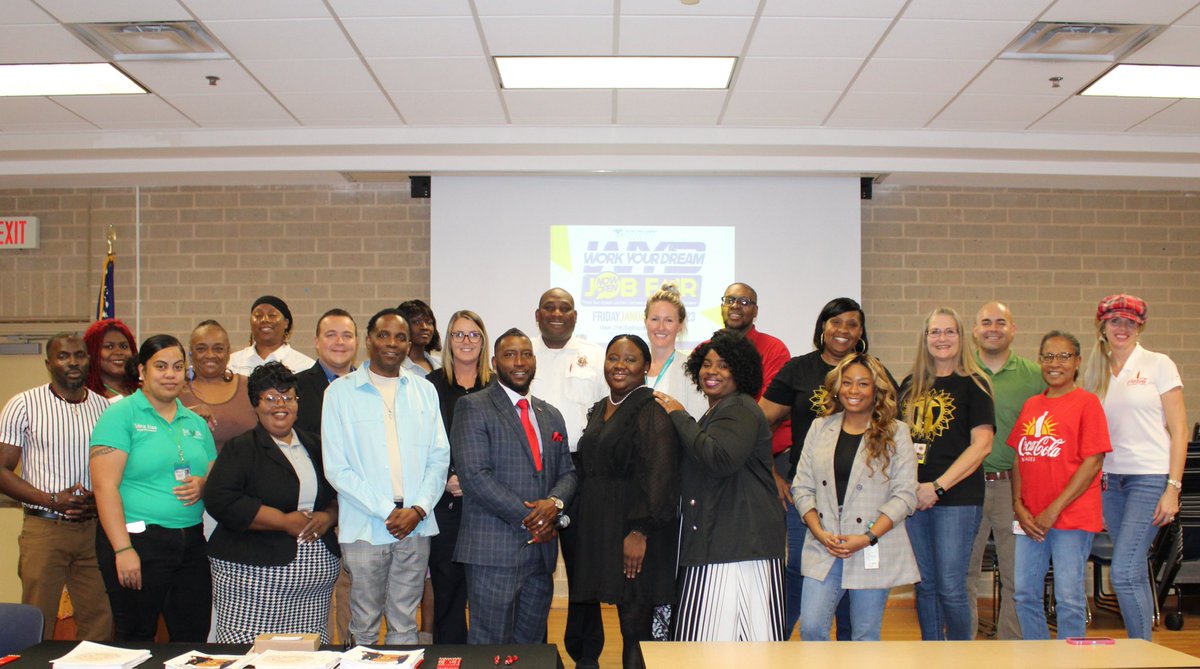 'You get a dream from sleep but a dream comes alive with work.' Dr. Nahshon Nicks, CEO First Coast Leadership Foundation 
In honor of Rev. Dr. Martin Luther King Jr. the First Coast Leadership Foundation hosted 'Work Your Dream Job Fair' on Friday, January 20th, 2023. #JaxJobs