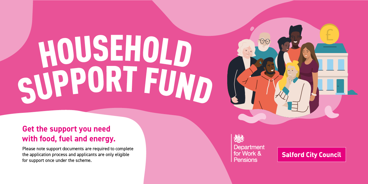 .<a href="/SalfordCouncil/">Salford City Council</a> has a Household Support Fund so residents can get the support they need.  People who are struggling financially can get help with essentials like food, fuel and energy. Apply through the Household Support Fund here: orlo.uk/K2RiK