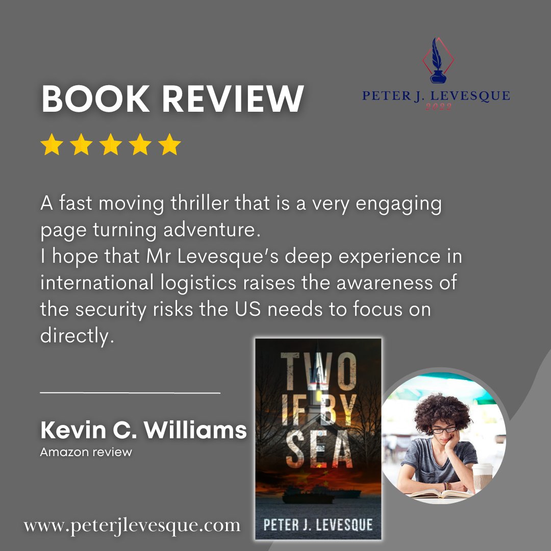 Peterjlevesque's tweet photo. A fast-paced thriller that is a page-turning adventure. Mr. Levesque's strong global logistic support experience raises awareness of the security risks that the United States must address directly.

#strategyplanning #logistics #supplychain https://t.co/P4CRziqUZD