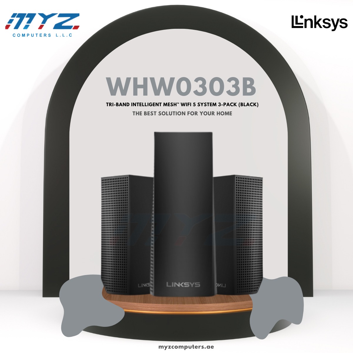 myzllc's tweet photo. "Empower your business with seamless network connectivity! Upgrade to our latest tri-band router for optimized speed and reliability. #Networking #BusinessSolutions #Efficiency" #MYZComputers @visitdubai @khaleejtimes @TheDubaiMall https://t.co/h8N2VveR1J