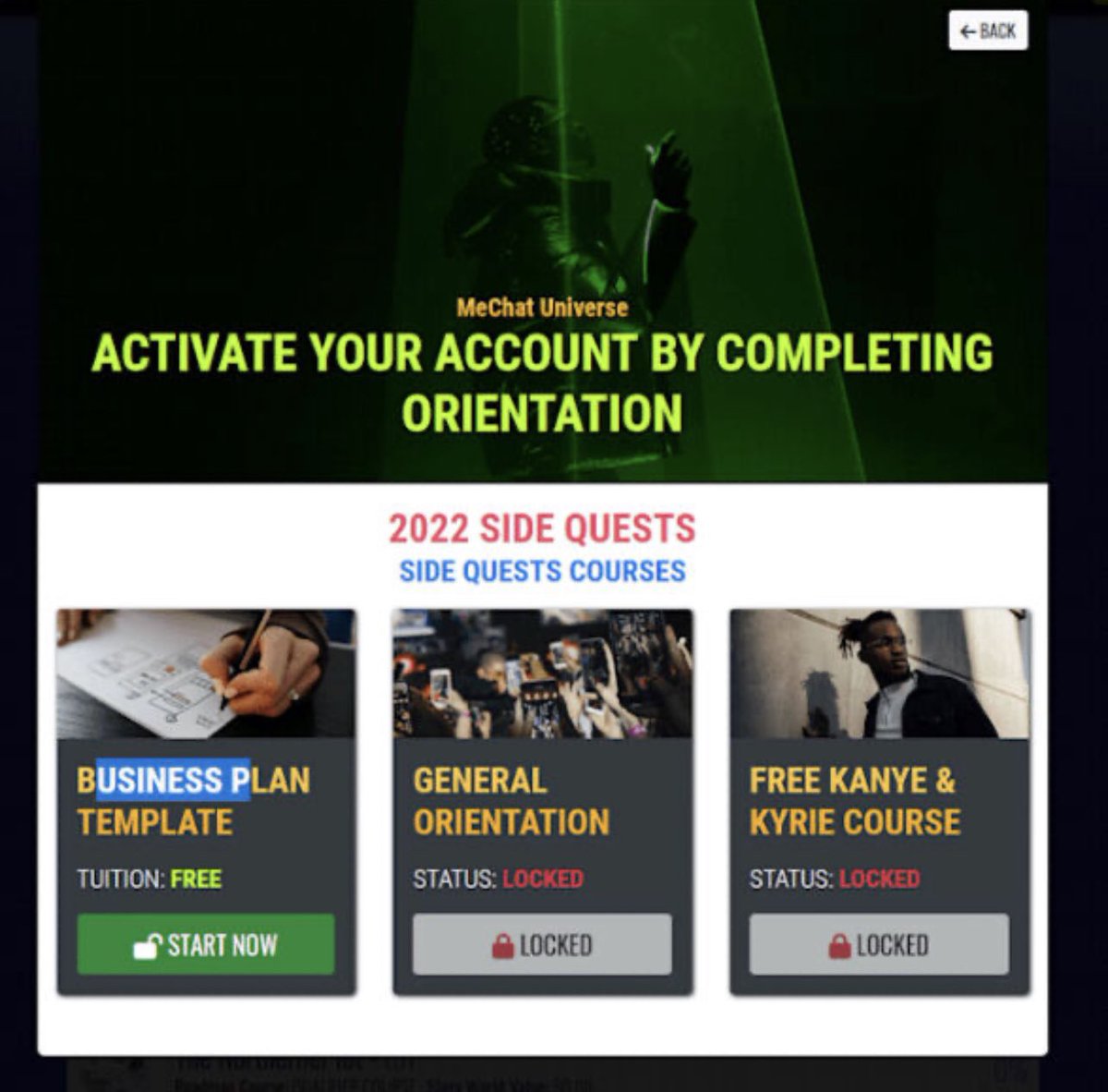 MeChatUniverse's tweet photo. Remember #Businessowners and entrepreneurs, after completing your free MeChat Universe business plan template you need to enroll in 2023 Orientation before you can start classes (Link in BIO https://t.co/CHxoLeEuRu