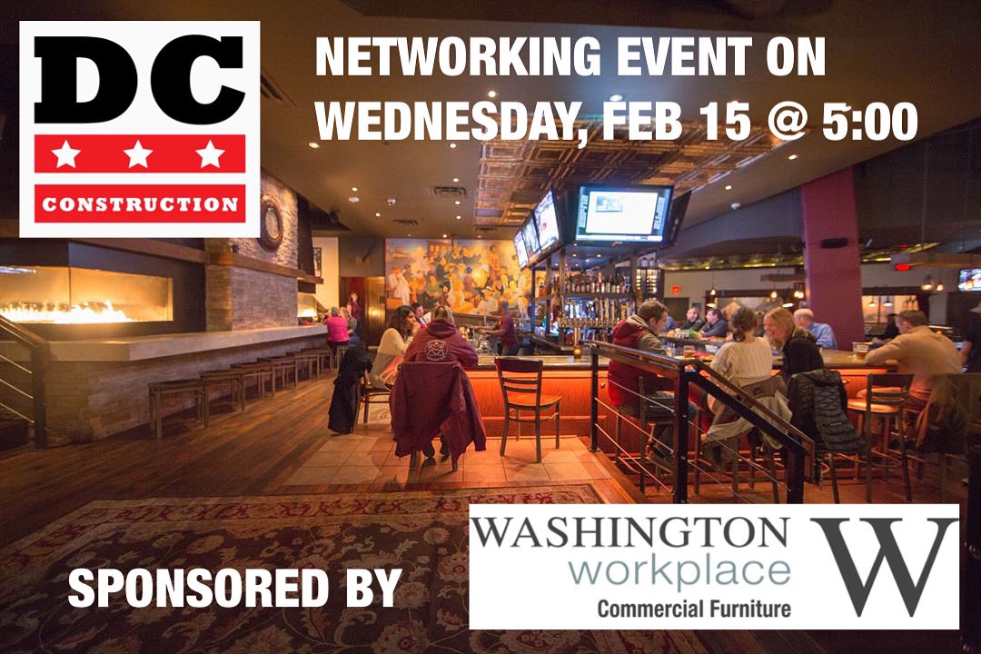 🌎🤝🌎 Reminder about our 2023 kickoff networking event on Wednesday, February 15th in Arlington, VA @ 5:00. This event will be exclusively sponsored by Washington Workplace Commercial Furniture.
#networking #furniture #Construction
