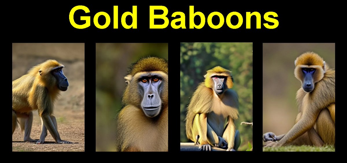 GoldBaboons's tweet photo. Gold Baboons
1/1 NFT Game w/ Web3 Utility 
On @opensea @ethereum 
Make Offers at
https://t.co/4oudrJmzLv

https://t.co/smbooywVgD 
Discord https://t.co/KjsoAVx0IS

#NFTGiveaways #NFTGame #NFT #NFTs 
#freenfts 

RT Like Follow Tag Join Discord
Random Winners Chosen
#nftcommunity https://t.co/RndcdF1mmU