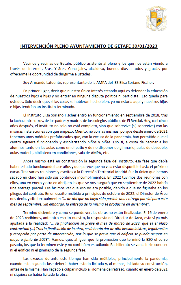 AMPA Elisa Soriano Fischer tweet media