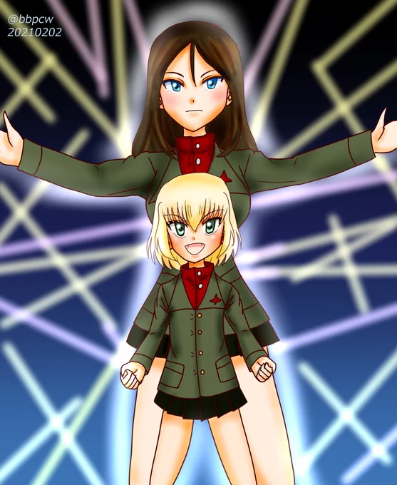 過去絵でカチューシャお祝いです!#カチューシャ生誕祭2023#カチューシャ生誕祭 