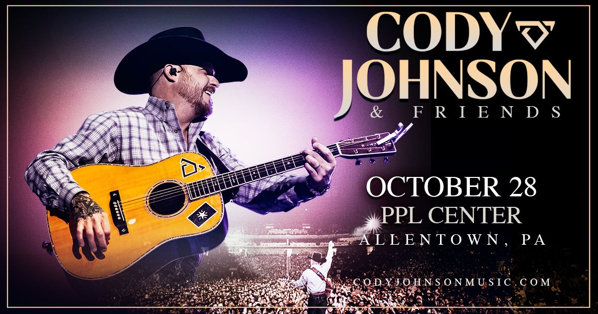 CONCERT ANNOUNCEMENT: Cody Johnson is coming to PPL Center in Allentown on October 28th! Get your tickets Friday, February 10th at 10am, but until then Rich and Casey have your chance to WIN tickets each morning on I-105!