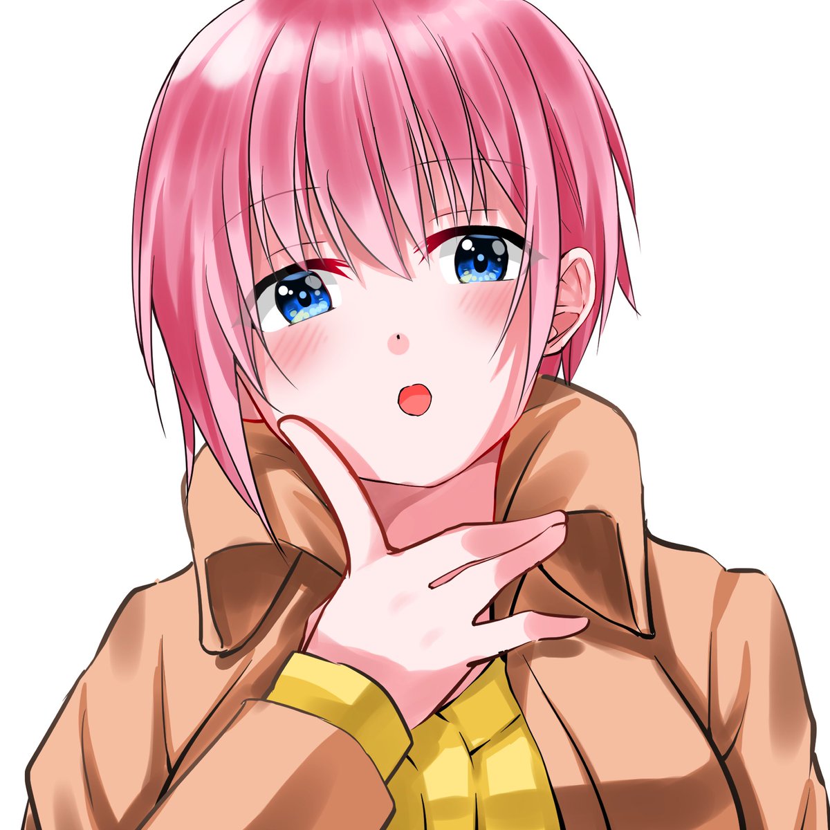 鈴道颯@コミティア156-ぬ03aさんがTwitterに投稿した中野一花(五等分の花嫁)のイラスト。