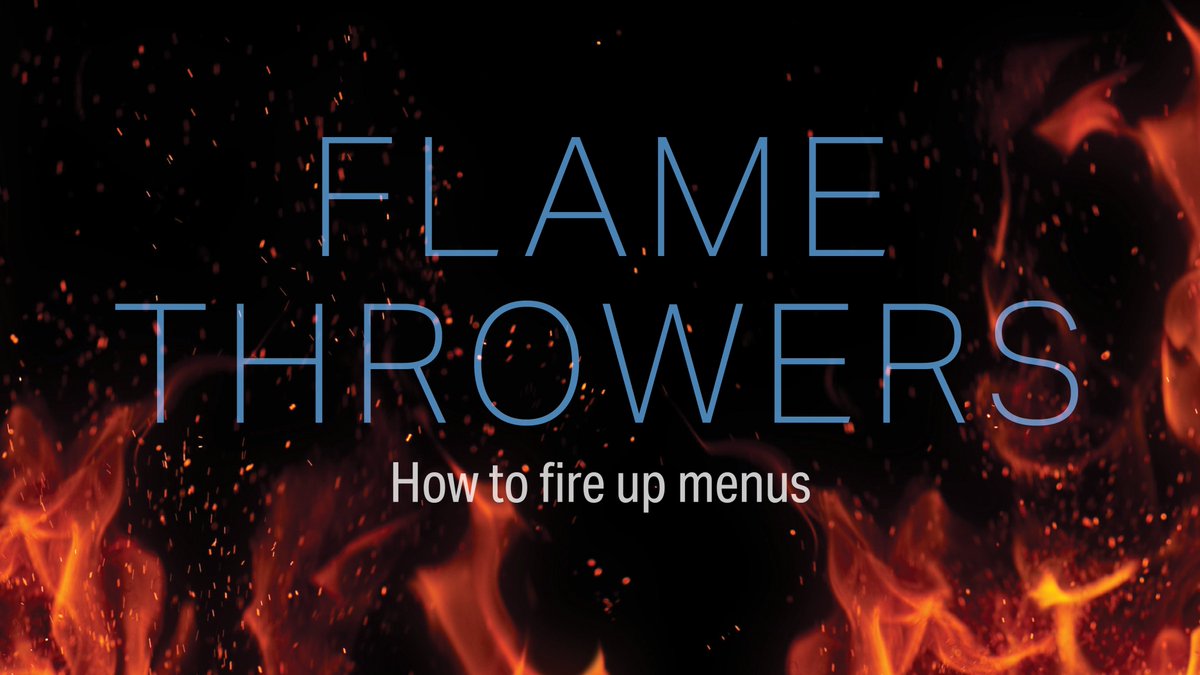 USFoods's tweet photo. Nothing turns heads like flames 🔥 from a dish! #Flambé is an affordable, easy way to get buzz & new guests. See how #restaurants heat up their #menus in #FoodFanaticsMag: https://t.co/fRpUFHFaEc #usfoods #onfire https://t.co/J6xvT054vG