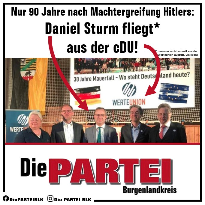 parteiblk's tweet photo. https://t.co/cTsfDPDY8P
#Werteunion #DanielSturm #cDU https://t.co/e1slNQYUcU