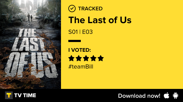 CocoMlle__'s tweet photo. I've just watched episode S01 | E03 of The Last of Us! https://t.co/dtKLVGtrLJ #tvtime https://t.co/nFNqGbCupV