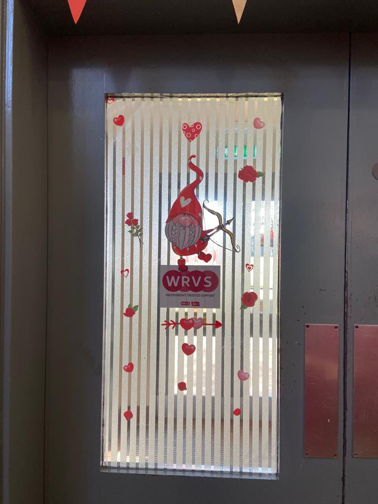 WrvsServWelfare's tweet photo. An early start for #ValentinesDay decor in the WRVS centre at @6RegtRLC Will there be any fluttering of hearts at #Dishforth ❤️ @CO_6Regt 💌 💘 https://t.co/zbkEGmUgdf