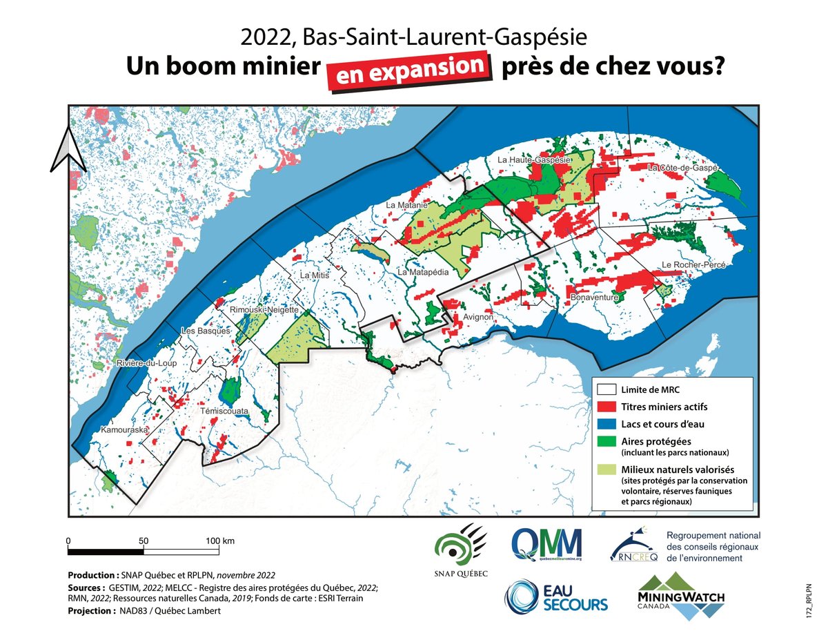 Claims miniers : Lancement d’une nouvelle coalition pour la protection des lacs, la Coalition QLAIM Pour plus d’informations : bit.ly/3DNmAG3