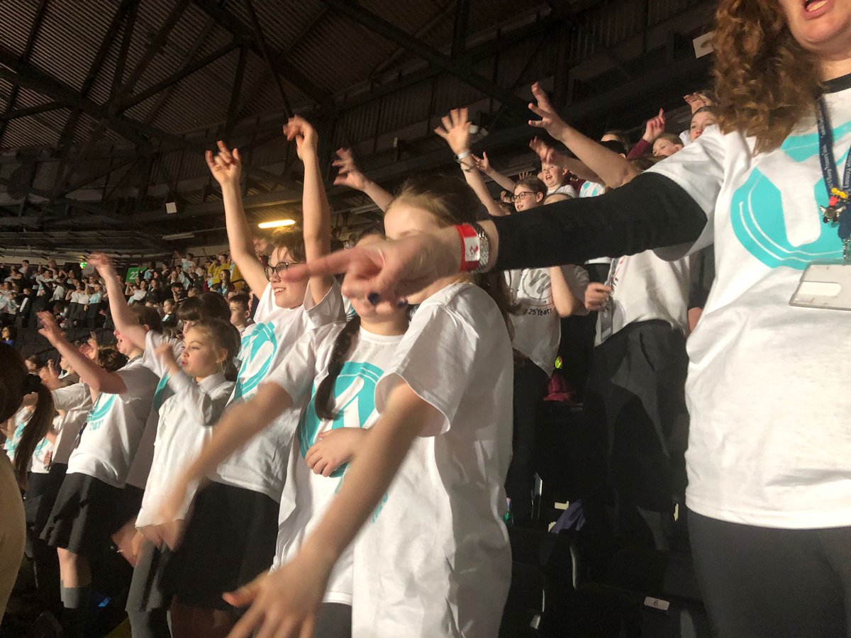crawford_school's tweet photo. Good afternoon, Manchester! We've arrived ready for @YVconcerts 😊🎤🎶🎵 #YoungVoices #YoungVoices2023 https://t.co/HfVHsIRtD2