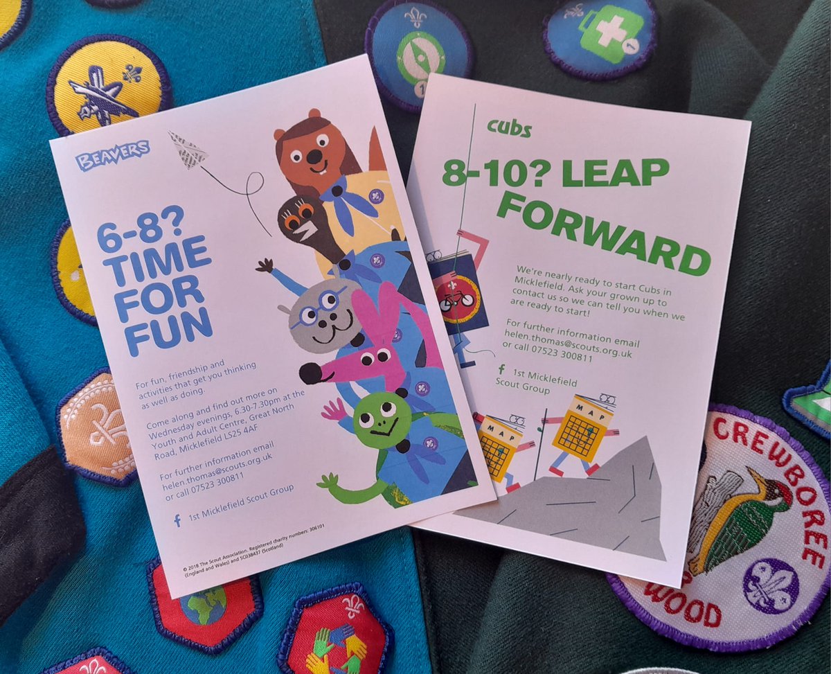 I'm excited be going to Micklefield Primary on Wednesday to speak to the young people there about the exciting things that we do in Scouts! Message me if you would like any further information 🙂
#micklefield #beavers #cubs #adventure #fun #community