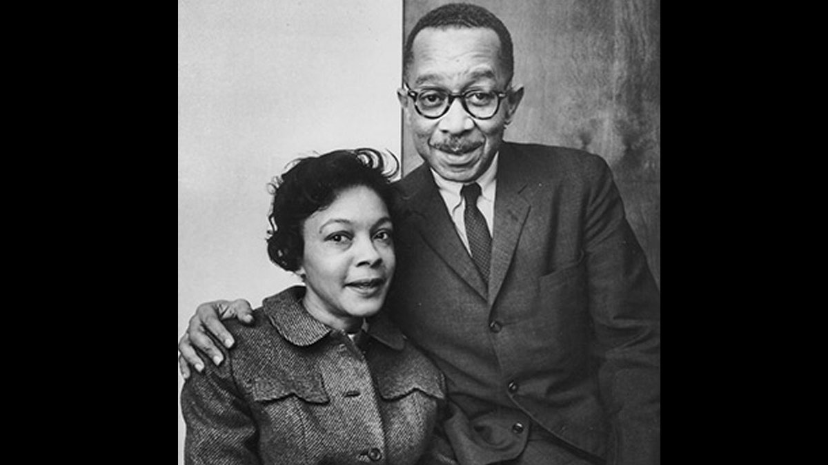 PsiChiHonor's tweet photo. Meet Dr. Kenneth Bancroft Clark, first Black President of the @APA, and Dr. Mamie Phipps Clark, who together, conducted a study illustrating children showed preference for white dolls to brown dolls from as early as 3 years old. #BlackHistoryMonth #PsiChi #RepresentationInSTEM https://t.co/OcVFQF0qvK