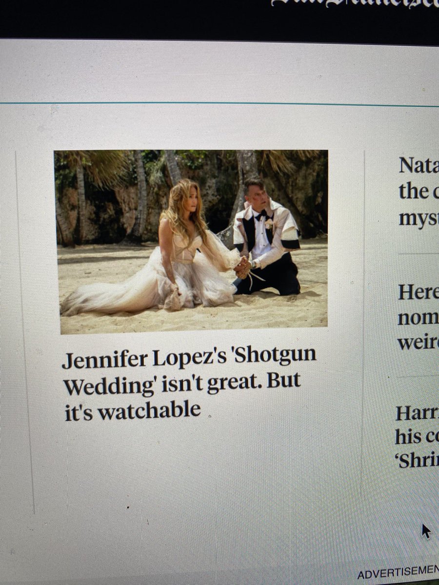 SullivanSaysSC's tweet image. It should have said “JLo flick meets expectations” #StrunkandWhite #TheElementsofStyle #OmitNeedlessWords