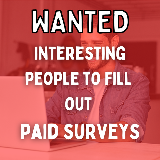 We're recruiting Twitter users to be panellists for paid surveys. We need 2000 people this month. ?
You