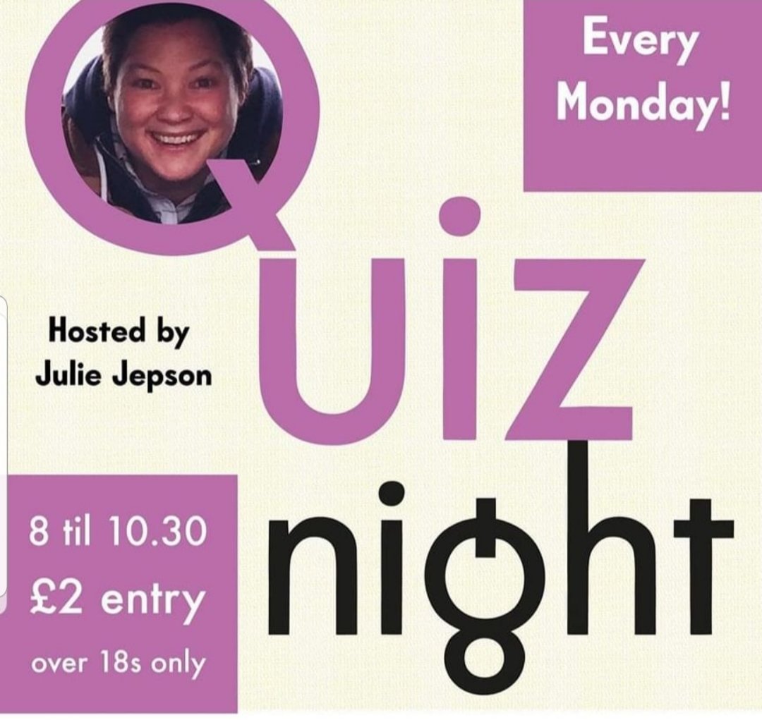 Quiz night tonight at Presuming Ed's <a href="/Pres_Eds/">PresumingEdsDoll</a>  8pm. Prizes galore!
Bring your team for a brilliant night out at Brighton's award winning cafe! £2 per player max team 6