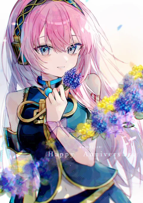 おめでとう～!#巡音ルカ14th #巡音ルカ誕生祭2023 