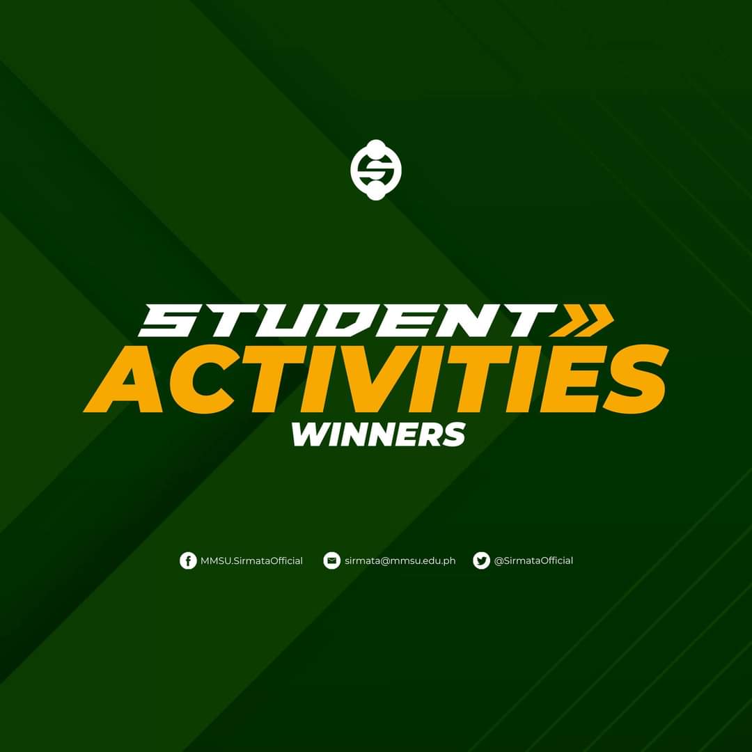 SirmataOfficial's tweet photo. LOOK | Here is the list of winners of the different competitions hosted by the University Student Council and college student councils.

#MMSU45 https://t.co/Q2bMbOmHP7