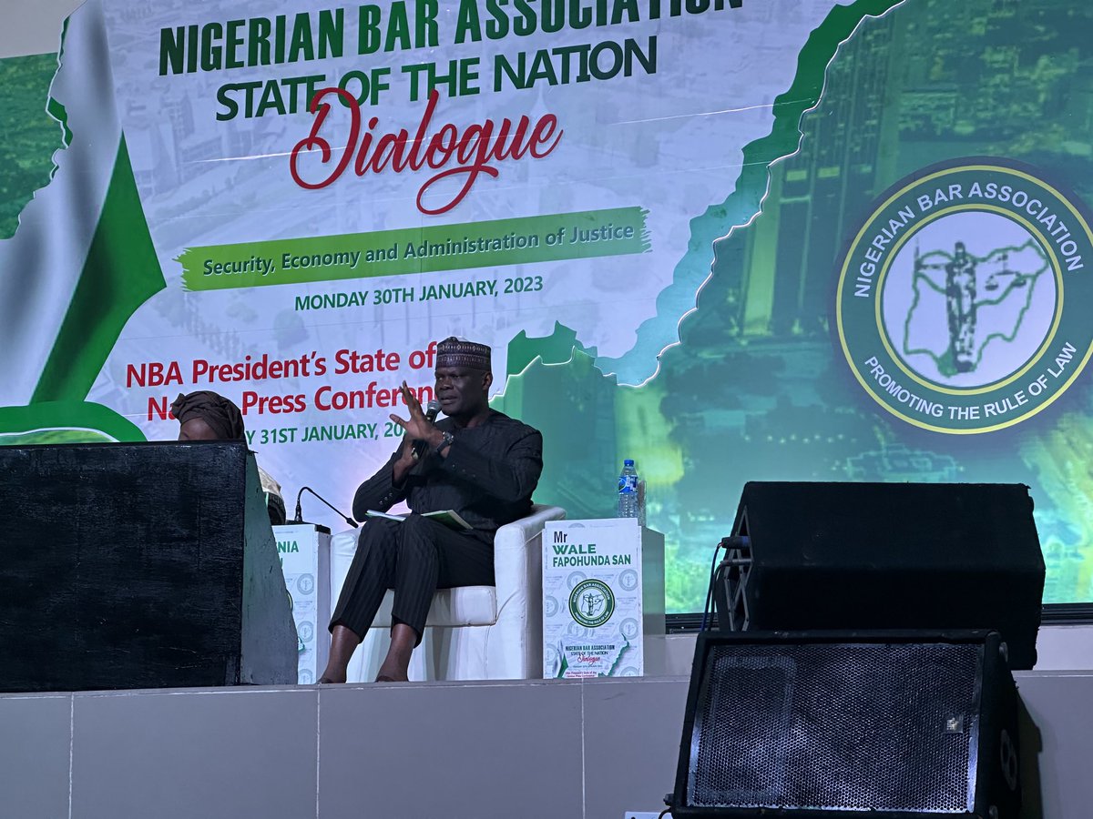 sowore's tweet photo. “I have looked at the manifestos of the Presidential candidates, only ⁦@sowore⁩ has a manifesto that addressed  administration of justice” - Wale Fapohunda former commissioner of Justice in Ekiti state. #Wecantcontinuelikethis https://t.co/Ym0W1MipmM
