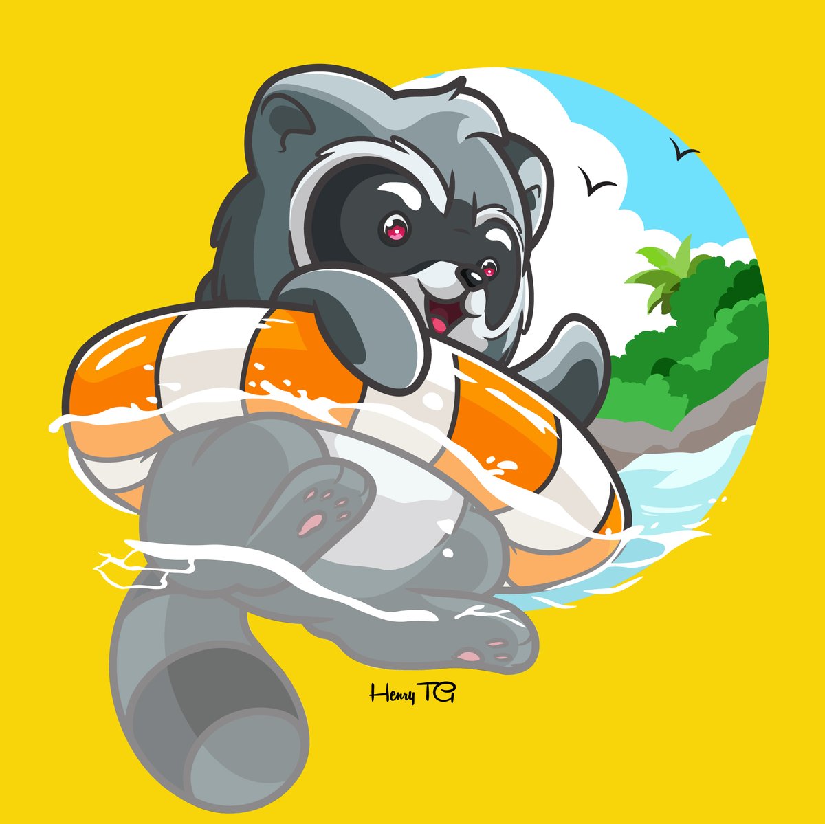Day #12 in Raqoon's life,

Raqoon's Vacation🏝️

Do you need a vacation yourself?

<a href="/Raqoonio/">Raqoon.io</a>

#Cardano #CNFTCommunity #NFTCommunity #CardanoNFTs #CNFT #CNFTCollection #CNFTs