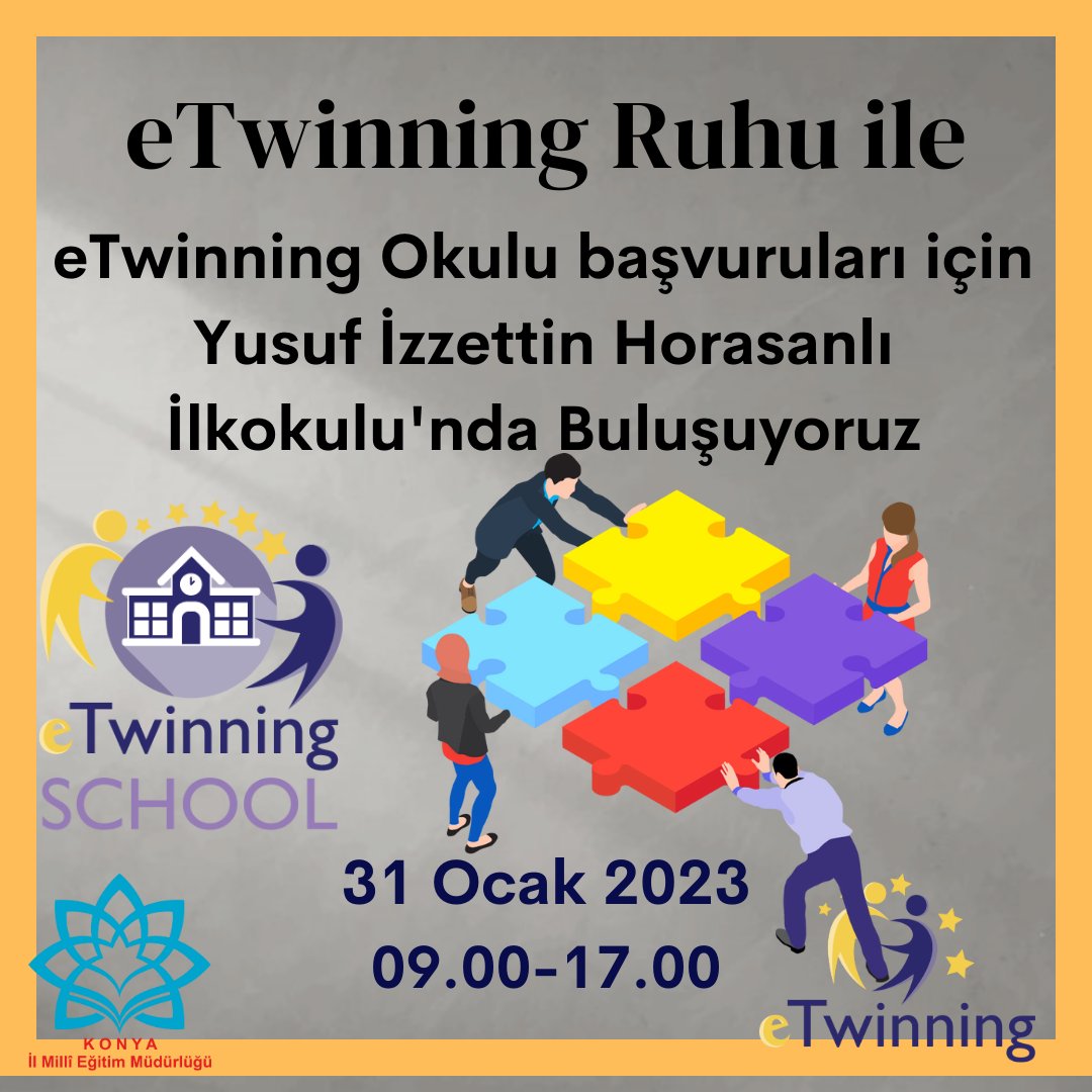 #eTwinningschool başvuru sürecinde aklınızda sorunuz, başvuruda aşamadığınız sorununuz kalmasın. Başvuru sürecindeki tüm okullarımızı bekliyoruz.