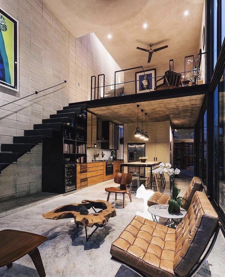 INTERIORBYHUT's tweet photo. dream loft apartment https://t.co/t5wNXl1KXP