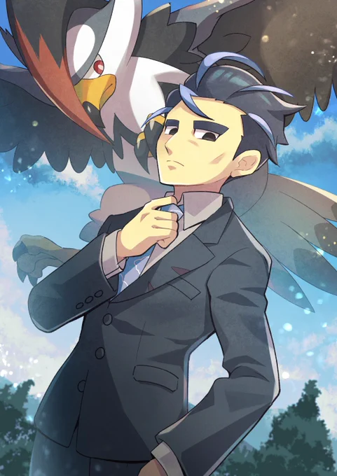 アオキ&ムクホーク #ポケモンSV 