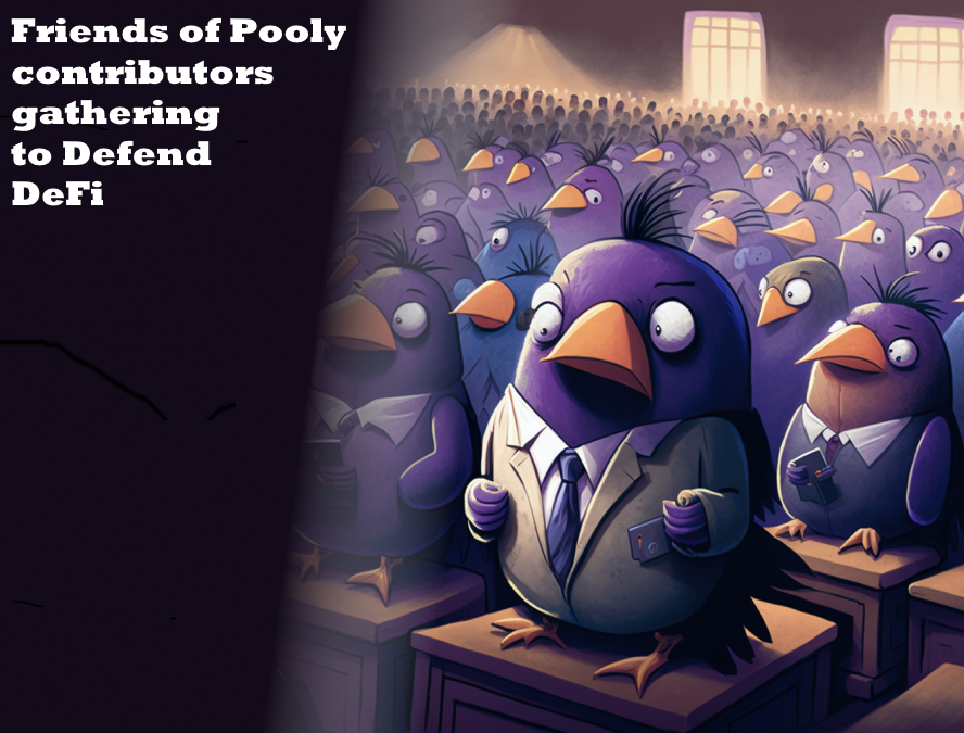 FriendsofPooly's tweet photo. 🗣️One day left in Gitcoin's Alpha Round🔊

Friend's of Pooly is happy to say we have 400+ contributors! 🎉
Let's break 500 to #DefendDeFi!! 🪶🛡️

Contribute here: https://t.co/w5nxPTpA5k https://t.co/A8t92Cqj9P
