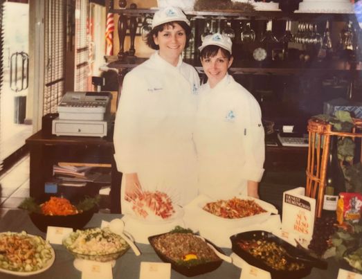 A friend sent me this from my past life in Culinary School. I have zero regrets about changing my career from cooking to writing. Anyone else do something completely different from what they do now? #SecretPast #cheflife #writerslife