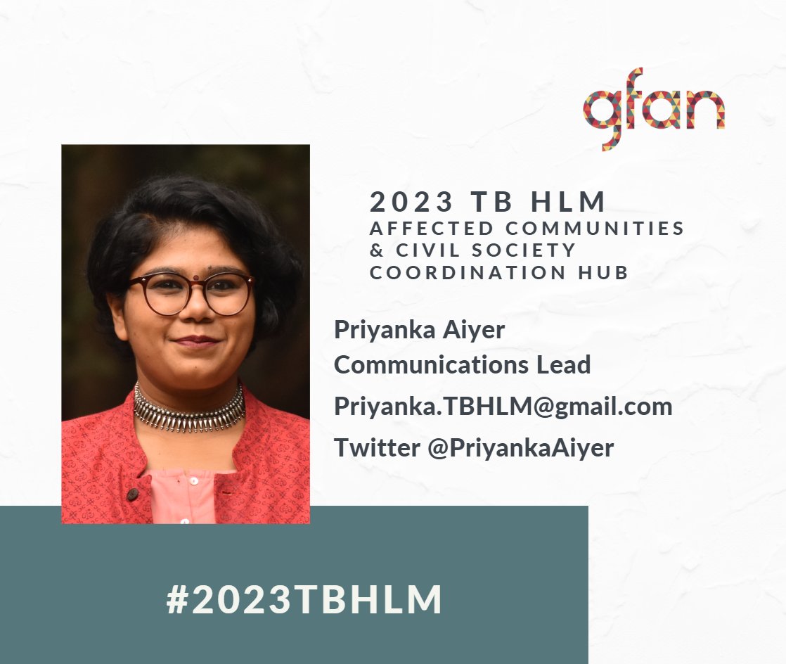 Excited &amp; happy to introduce the #2023TBHLM Affected Communities &amp; Civil Society Coordination Hub team: @WaiteRobyn &amp; <a href="/priyankaaiyer/">Priyanka Aiyer</a> 
Help them hit the ground running by sharing your 2018 experiences &amp; plans/expectations for 2023! Take this survey now! 
 docs.google.com/forms/d/e/1FAI…