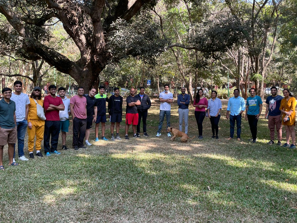 MohapatraHemant's tweet image. #BLR Doing another one of our cubbon park founder walks + breakfasts on Sunday @ 7:30AM. No agenda &amp;amp; def no 'pitching'. Just problem solving on whatever you are stuck on e.g. scaling, hiring, culture. Will keep cohorts to &amp;lt;20ppl; DM me w/ what ONE problem you need help with!