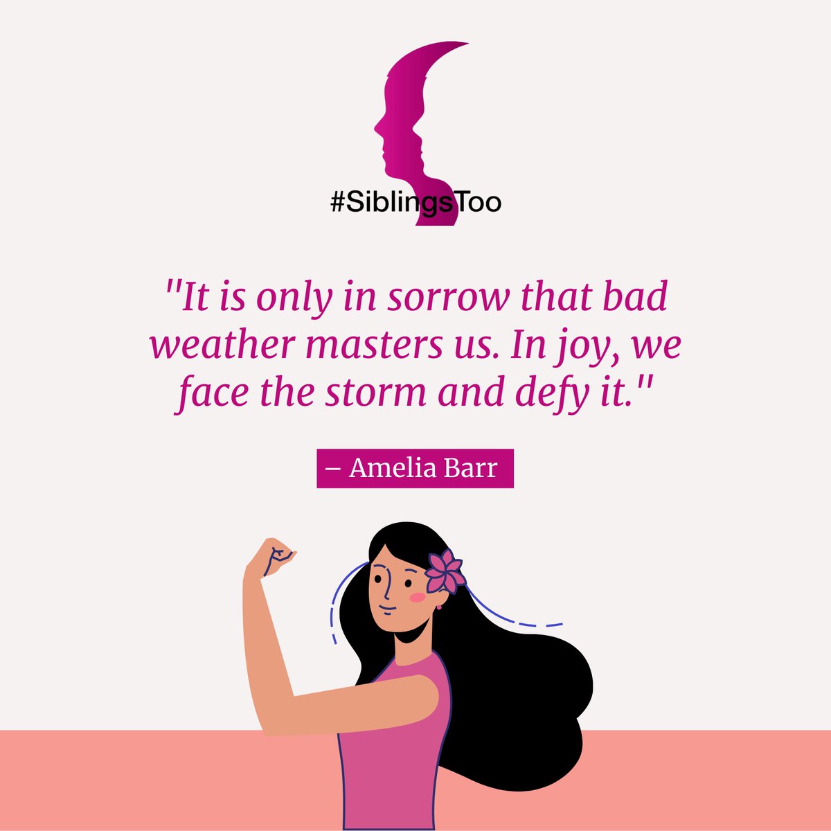 Our emotional state plays a significant role in determining our ability to cope with challenges. 

When we are in a positive state of mind, we are more likely to be able to face and overcome difficult situations.

#SiblingsToo #notchildsplay #SSA #SSAresearch #growth
