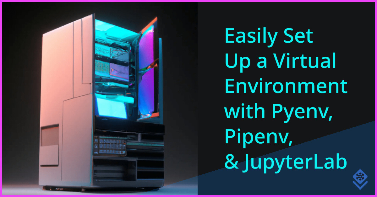 jakesnowfall's tweet image. Easily set up a #virtualenvironment with Pyenv, Pipenv &amp;amp; JupyterLab! Get the best data science environment possible and get a head start on your projects. digitalsnowfall.com/easily-set-up-…
#datascience #Pyenv #Pipenv #JupyterLab