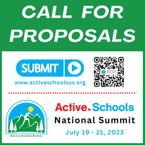 Registration opens in 2 days for the Active Schools National Summit. However, the call for proposals is open NOW! 

Join us as a presenter July 19-21 <a href="/UNC_Colorado/">University of Northern Colorado</a>.

Submit here: bit.ly/ASNS723

<a href="/UNCactiveschool/">UNC Active Schools</a> <a href="/NASSP/">National Assoc. of Secondary School Principals</a> <a href="/MichelleObama/">Michelle Obama</a>  <a href="/SHAPE_America/">SHAPE_America</a> <a href="/SHAPE_Colorado/">SHAPE Colorado</a>