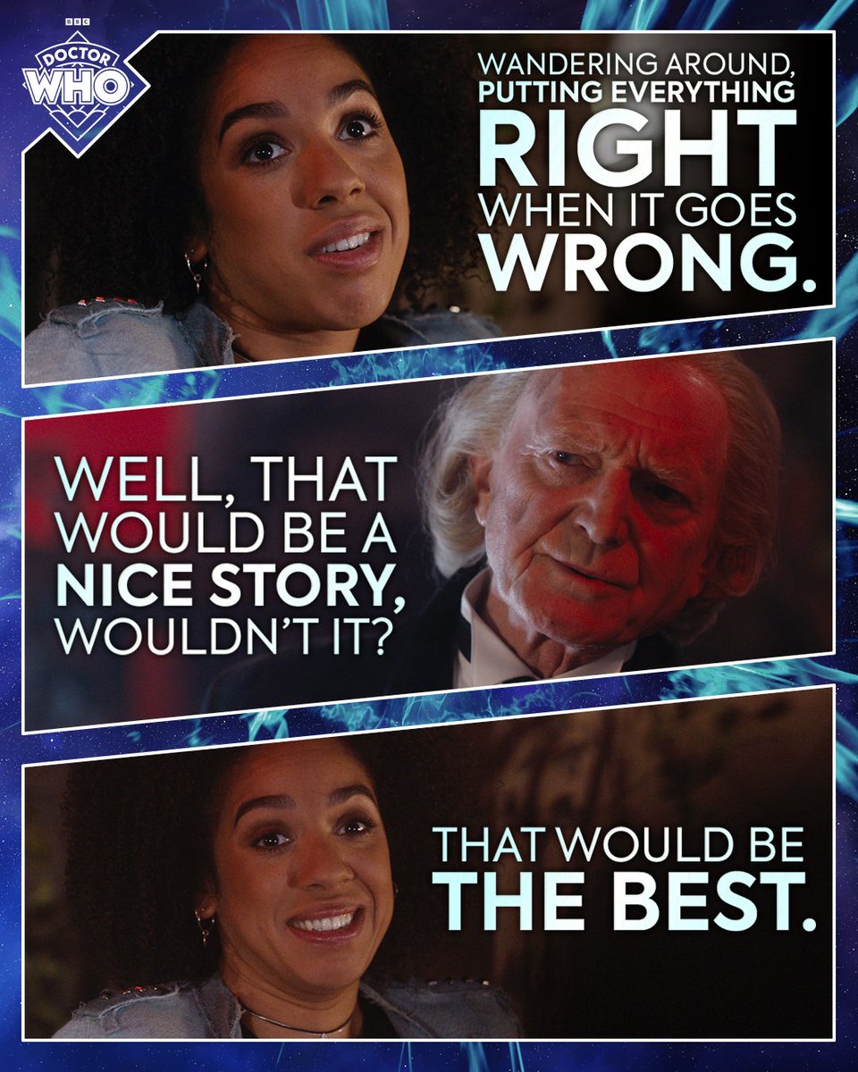 bbcdoctorwho's tweet image. Maybe somewhere out there, there's a Time Lord... ✨ #DoctorWho