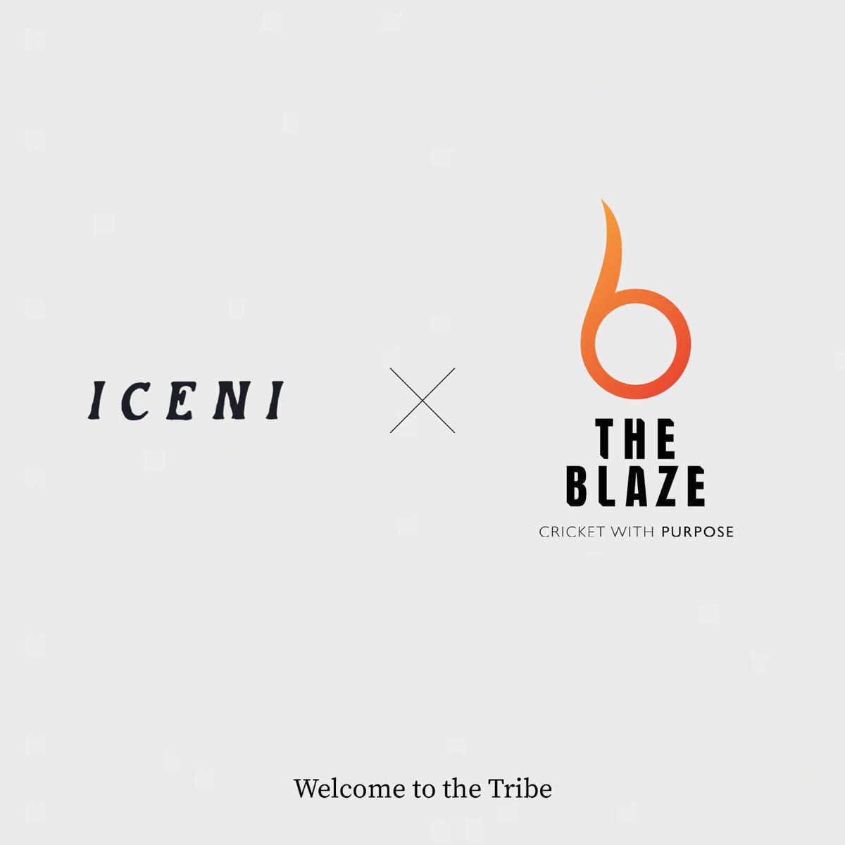 Welcome to the tribe <a href="/TheBlazeCricket/">The Blaze 🔥</a> 💙 
ICENI x The Blaze - helping players train and compete with confidence 💪