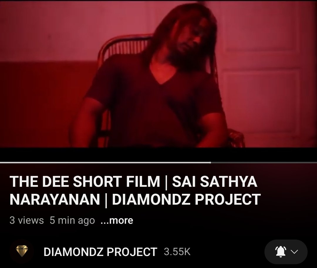 DiamondzProject's tweet photo. The Dee Short Film | Sai Sathya Narayanan | Diamondz Project 

https://t.co/NRoHmhsX6f

Do watch , share &amp; support ❤️🙏

#tamilshortfilm #shortfilm #ipoh #Perak https://t.co/ZvlvWdEQDK