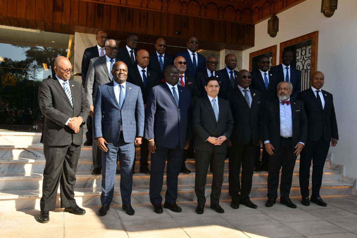 M. Nasser Bourita a présidé, aujourd'hui à Rabat, la réunion consacrée à la présentation du Livre Blanc adopté par les ministres africains signataires de l'Appel de Tanger.