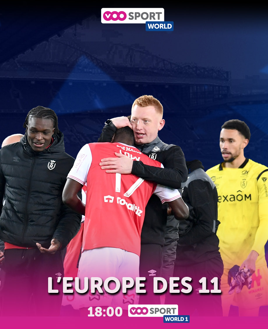 🇧🇪 🥇 | BELGES DU WEEK-END

Ce soir, nous mettrons les Belges du @StadeDeReims à l'honneur.

Les joueurs Thibault De Smet, Maxime Busi et @ThomasFoket et le coach @WStill14 qui sera en visio avec nous 😍

En direct dès 18:00 📺

#EDO #EuropeDes11 #VOOSPORTWORLD