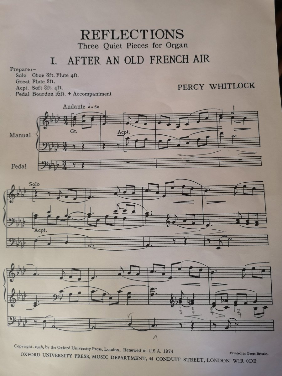 Hazel Ricketts (@rickettspiano) on Twitter photo Organ practice. And enjoying learning this. Thank you <a href="/johnorganist/">John Challenger</a> for the inspiration to do so (in other words playing it after a service when I was present to hear & enjoy it, & then telling me what it was so I could dig it out!). Organ practice. And enjoying learning this. Thank you <a href="/johnorganist/">John Challenger</a> for the inspiration to do so (in other words playing it after a service when I was present to hear & enjoy it, & then telling me what it was so I could dig it out!).