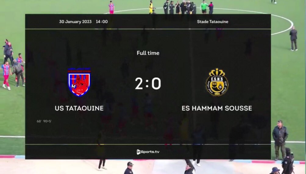 USTataouine's tweet photo. VICTOIRE ! 💙❤️
@USTataouine 2️⃣-0️⃣ #ESHS
⚽️68’ Boulabiar
⚽️90+5’ Ben Ammar
#USTESHS
#LionsDuSahara 🦁 https://t.co/KwvaC8LrFX