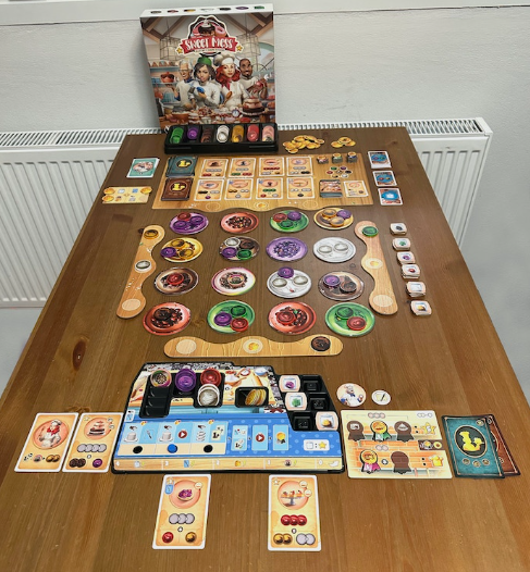 v_leemar's tweet photo. #sweetmess is a boardgame created by @BigKidg. Wel... is the longest delay but its finally happening. To be honest i was so busy until le me forgot about this project i previously kickstart.

I truly looking foward to it!!
#boardgame #Kickstarter https://t.co/IyMUH4yptb