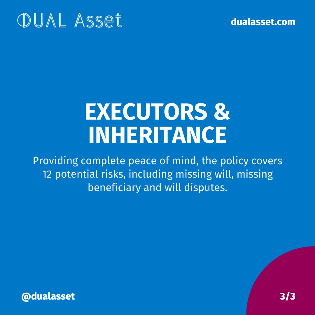 📣 Would you like to know more about our Executors and Inheritance Insurance product ⁉ Learn more at bit.ly/3jgh3k1 #missingbeneficiary #missingwill #willdispute #comprehensive #protect #risks #insurance #coverage