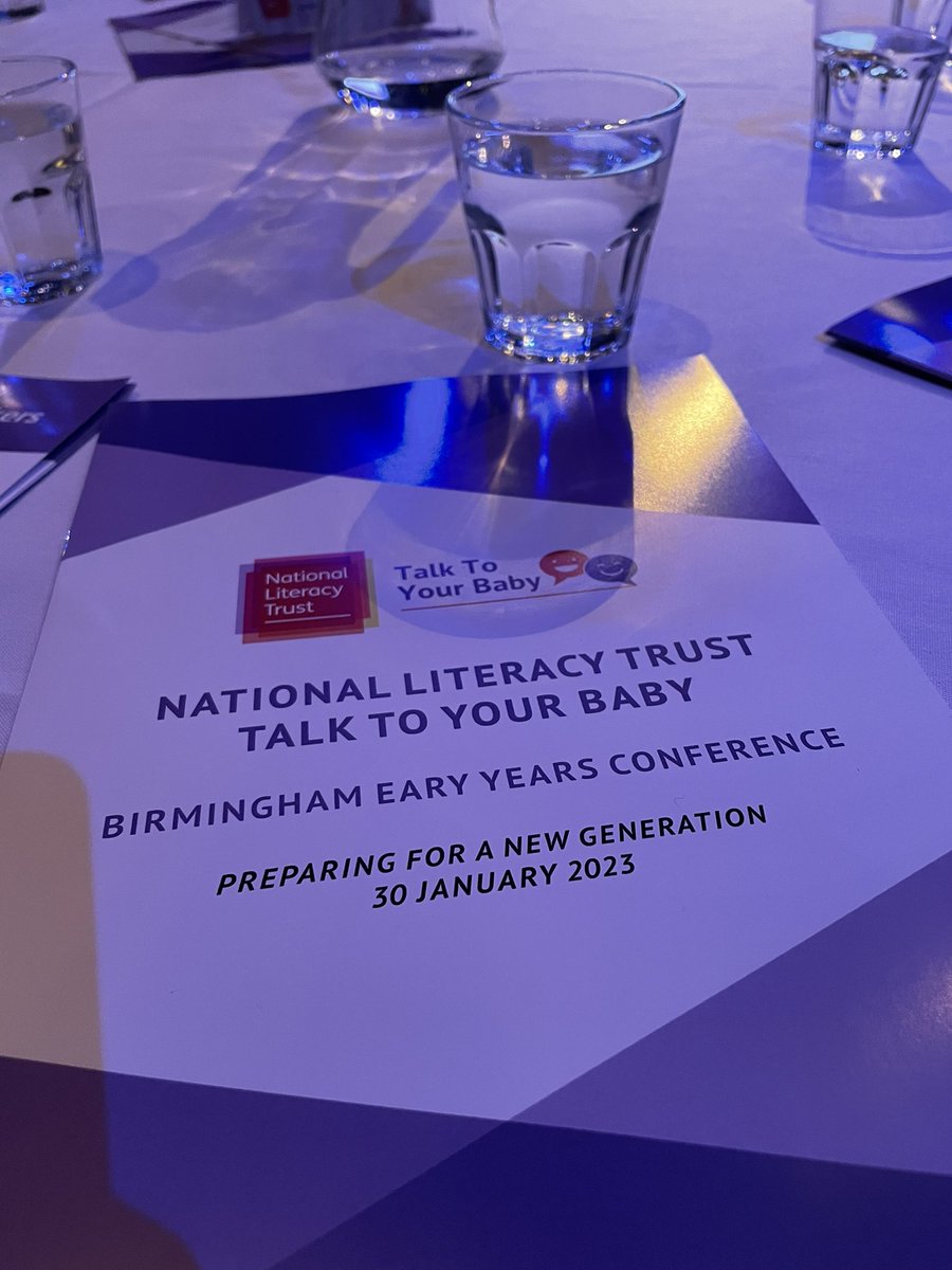 ABUHB_Speech's tweet photo. Some of our Early Years SLT’s have attended the @Literacy_Trust Trust Talk To Your Baby conference today! Lots of food for thought 💭 #TTYB23 https://t.co/v6GrErF8KX