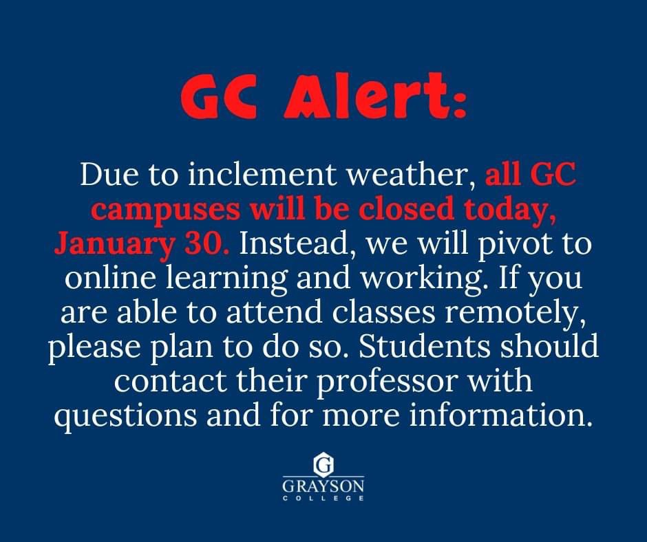 Grayson College tweet media